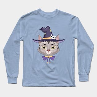 Necromancer Kitty Long Sleeve T-Shirt